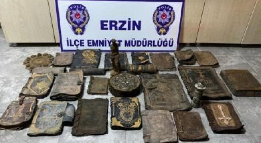 Erzin'de Tarihi Eser Kaçakçıları Yakalandı