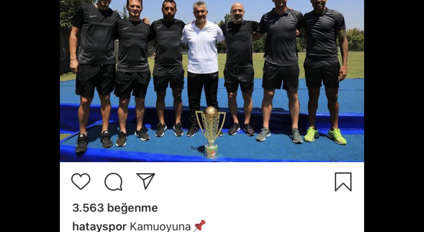 Hatayspor, teknik direktör Mehmet Altıparmak ile yollarını ayırdı 